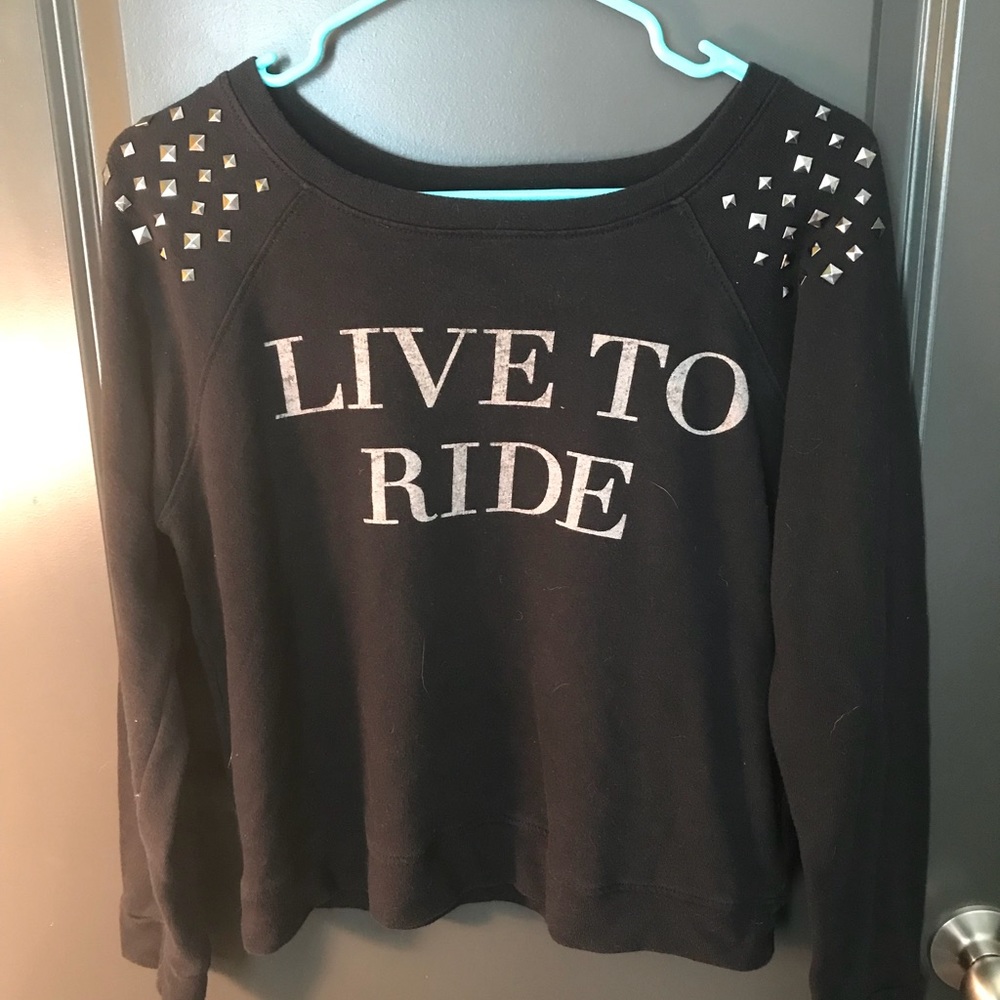 Black long sleeve shirt